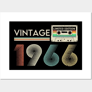 Vintage 1966 Limited Cassette Posters and Art